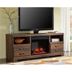 Home Entertainment Center with Fireplace W246-68/W100-02 Image